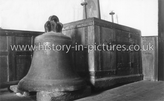 Old Bell and Chest at the East End of Nave, Little Baddow, Essex. 1938
